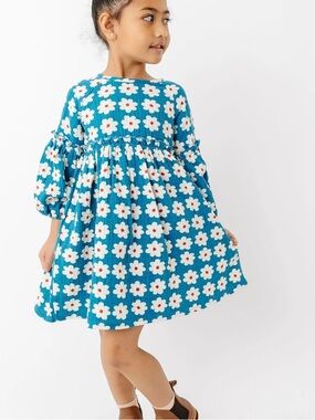 Alice & Ames Blue Floral Dress Size 10